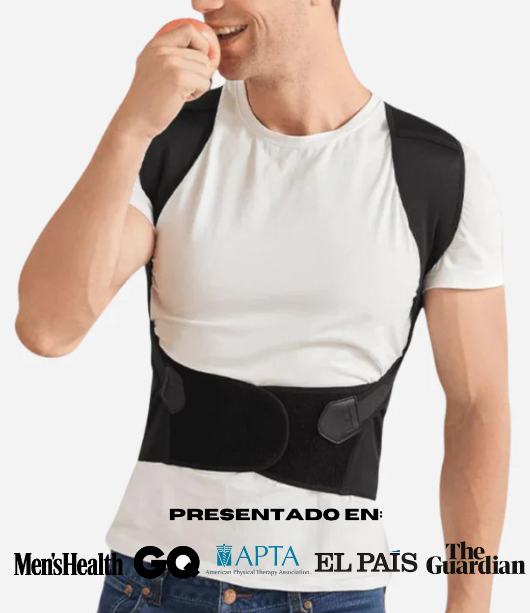 Alinea®X: Corrector de Postura Ultra Confort + Camiseta Ultraburn Quemagrasa (Gratis)