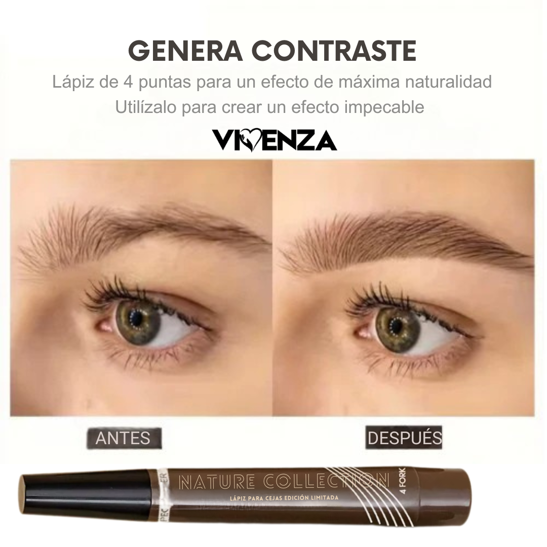 Lápiz de Cejas Edición Limitada Nature® / OFERTA 2x1 + Depiladora Facial (GRATIS)