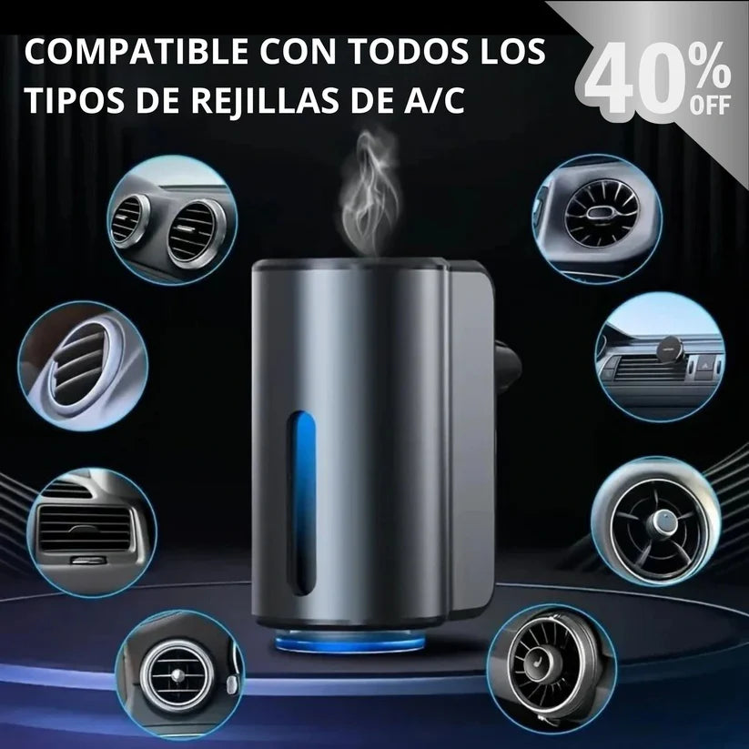 PARFUMCAR® Difusor Automatico de Lujo + 3 botella