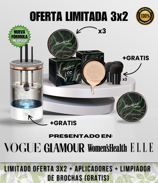 Base de Maquillaje Moisture Cushion® CC Hialuronic - OFERTA LIMITADA 7 ABRIL